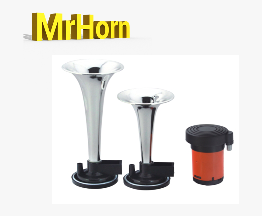 Twin Trumpet Pipe Air Horn Auto Parts Train Horns For - Small Appliance, HD Png Download, Free Download