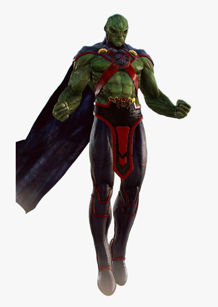 Transparent Macho Man Clipart - Martian Manhunter Comics Art, HD Png ...