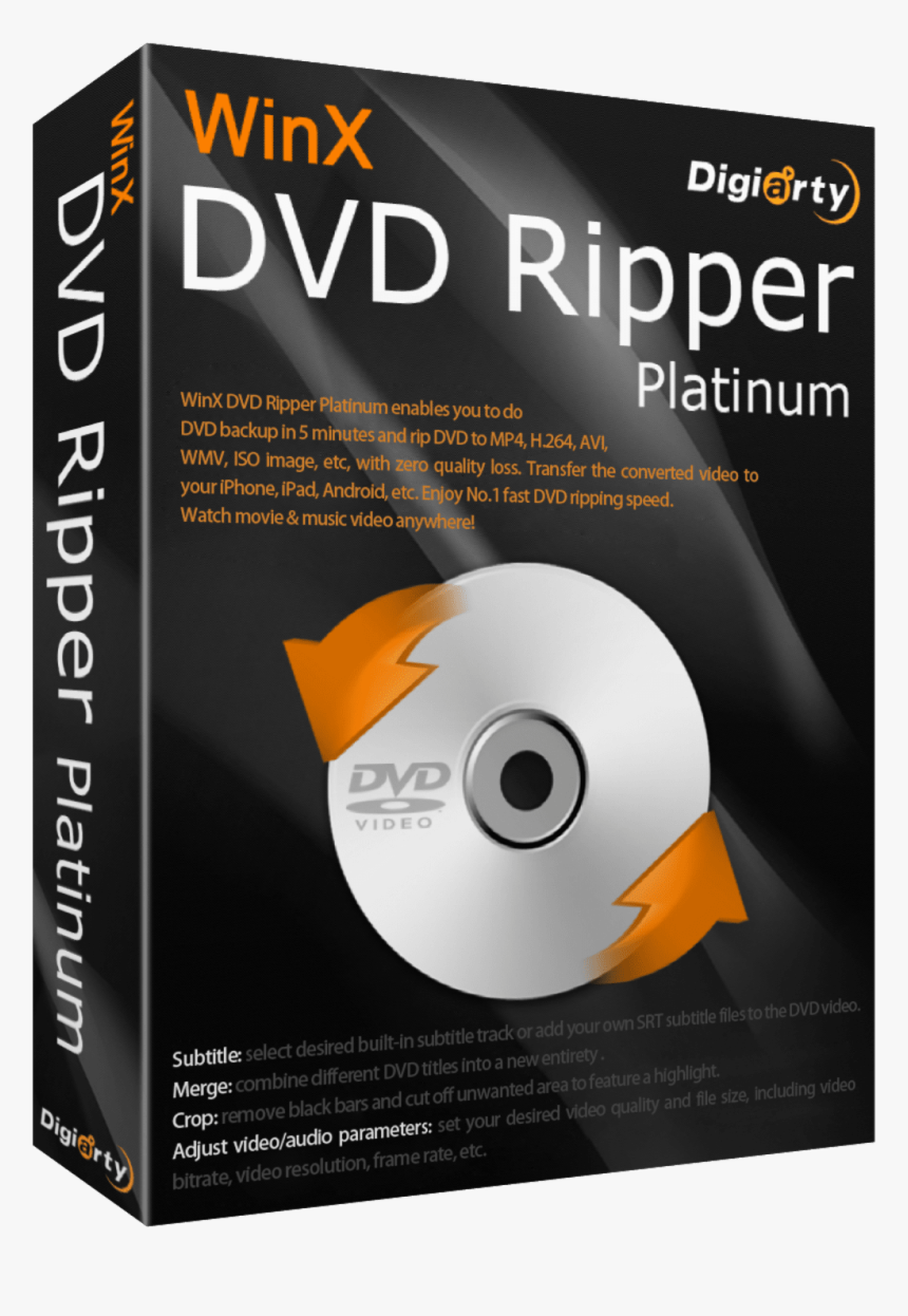 Winx Dvd Ripper Platinum V8 - Winx Dvd Ripper Platinum, HD Png Download, Free Download