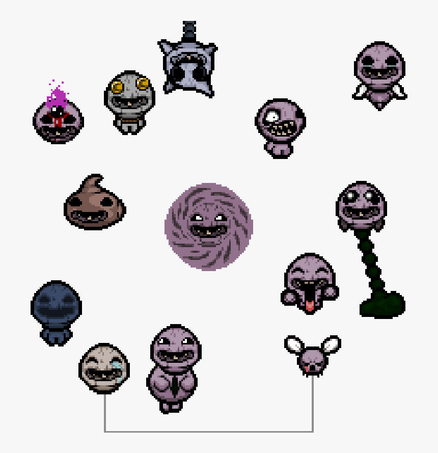 The Dukie Gang - Binding Of Isaac Dukie, HD Png Download, Free Download