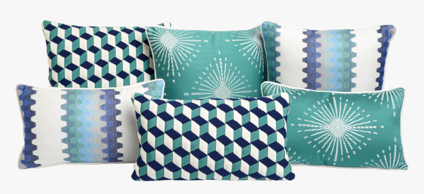 Picture Of A Group Of Outdoor Decorative Pillows - Pile Of Cushions Png Transparent, Png Download, Free Download