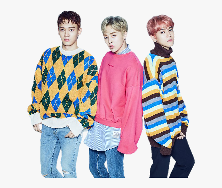 #exo #cbx #chen #baekhyun #xiumin - Exo Cbx Magical Circus 2019 Edition, HD Png Download, Free Download