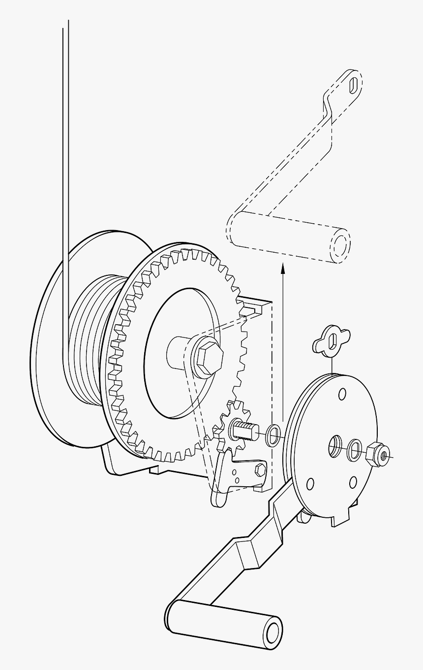 Winch Vector, HD Png Download, Free Download