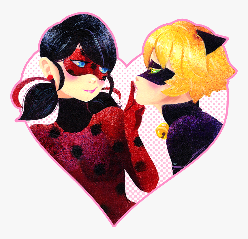 Miraculous Ladybug Art Print Candyfluffs - Miraculous Love, HD Png Download, Free Download