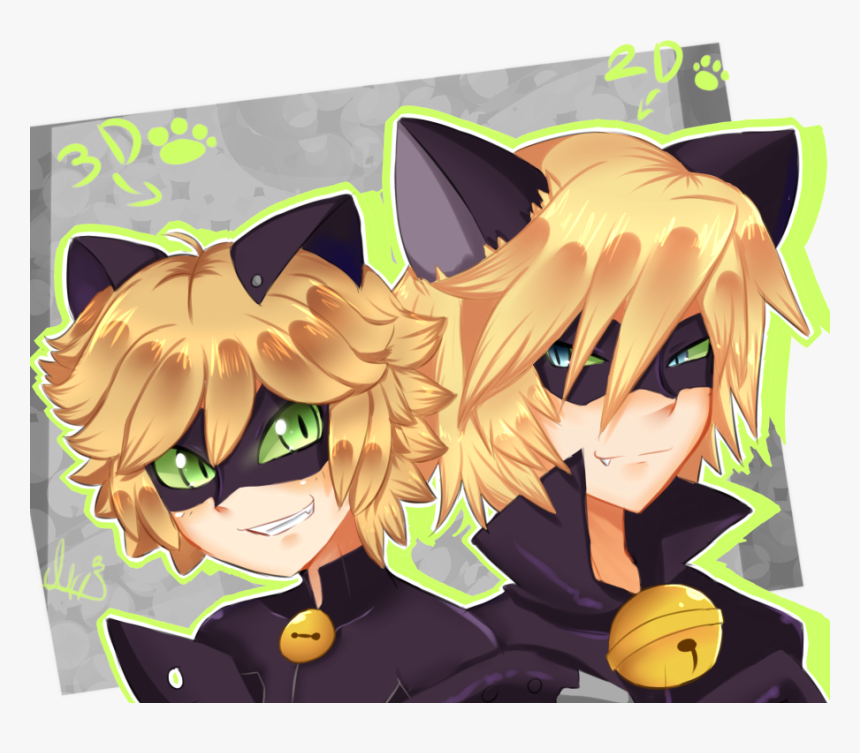 ººladybug-chat Noirºº - Miraculous Chat Noir Felix, HD Png Download, Free Download