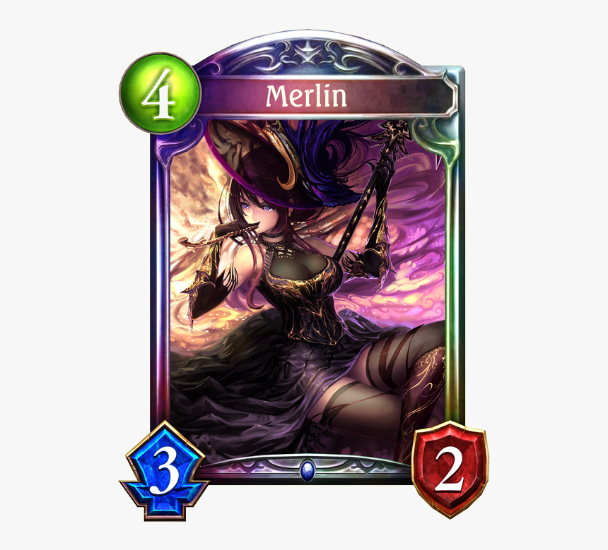 Shadowverse Merlin Art , Png Download - Shadowverse Merlin, Transparent Png, Free Download