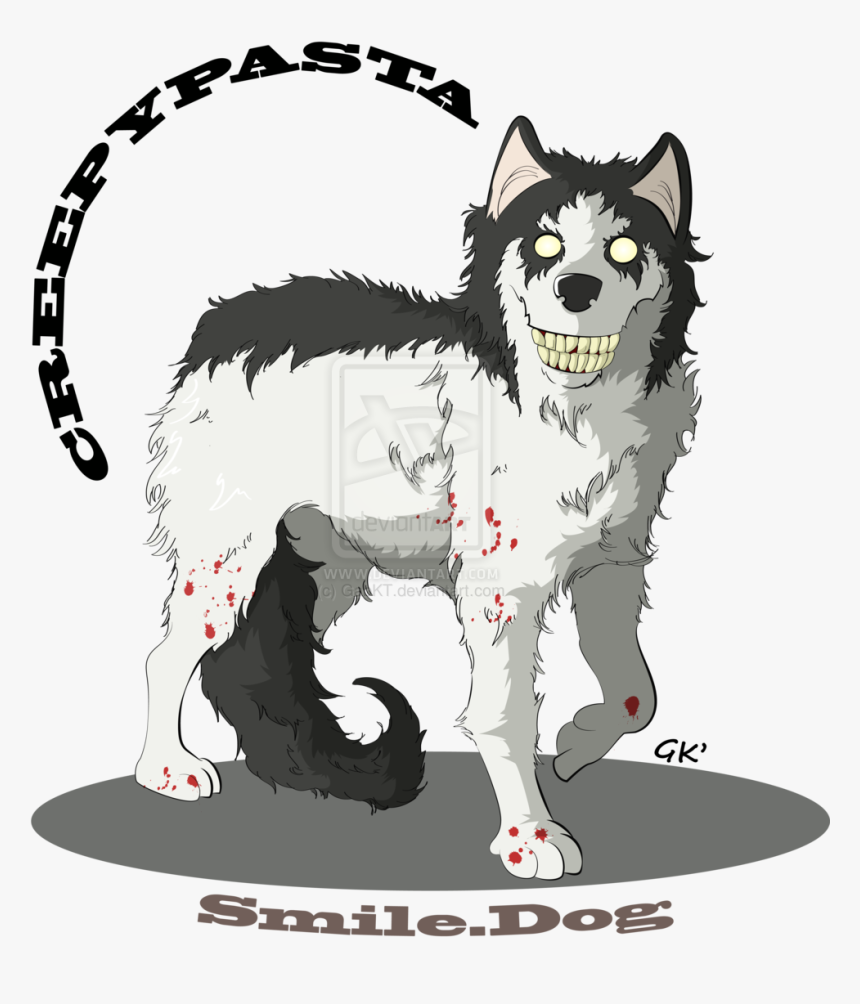 Smile Dog Creepypasta Cute, Transparent Png - Smile Dog Creepypasta Drawing, Png Download, Free Download