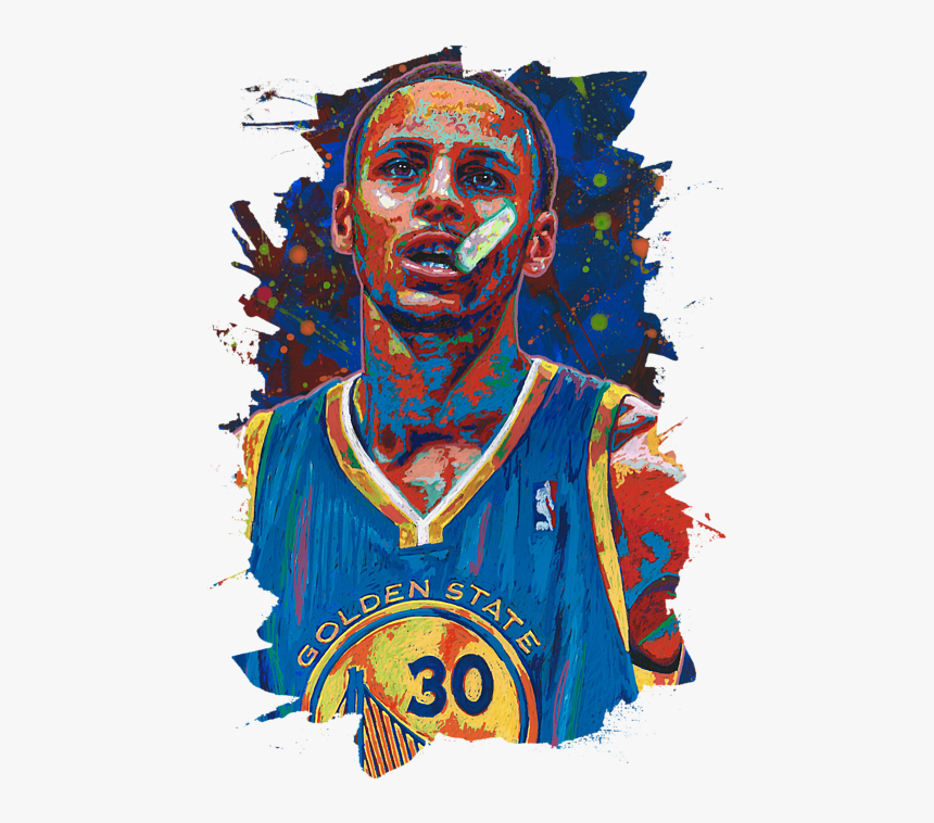 Paintings Of Stephen Curry, HD Png Download, Free Download