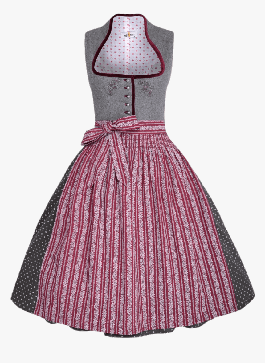 Fine Dirndl Dress - Dirndl Mit Filz Oberteil, HD Png Download, Free Download