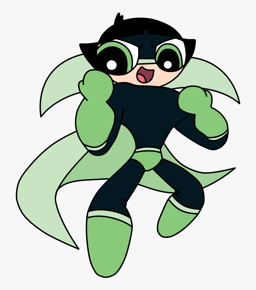 Super Buttercup In Powerpuff Girls Reboot By Superpanty276, HD Png Download, Free Download