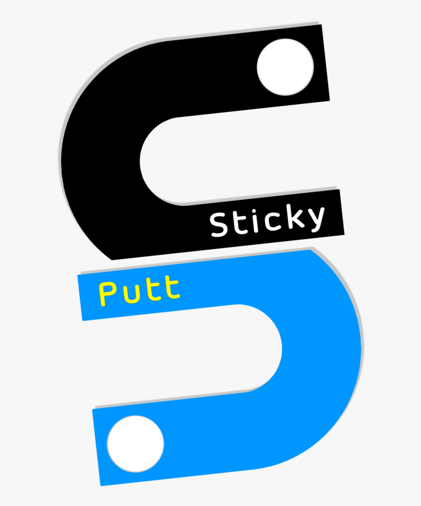 Sticky Putt Golf Putting Target Logo Blue, HD Png Download, Free Download