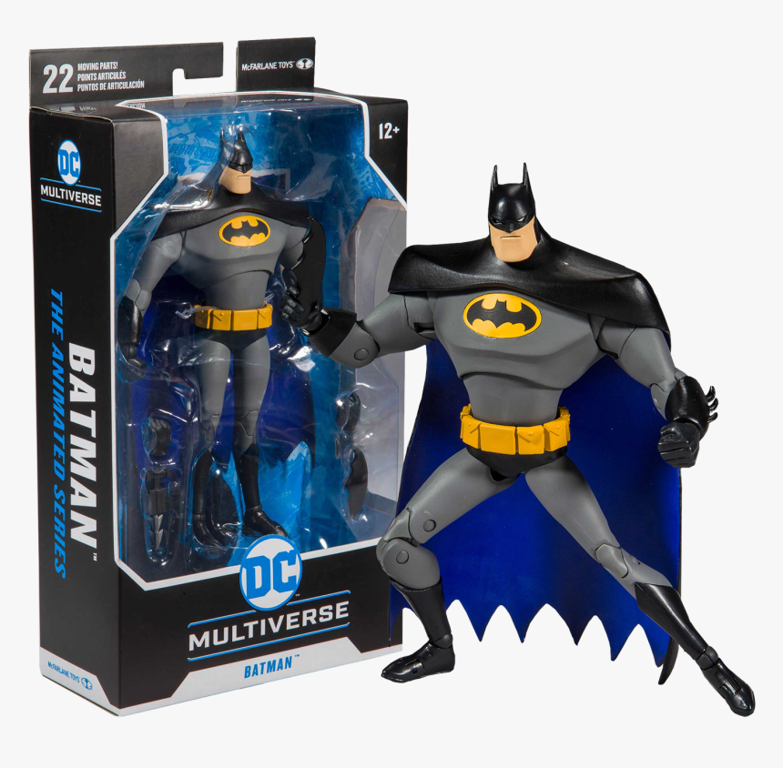 The Animated Series - Dc Multiverse Mcfarlane Batman, HD Png Download, Free Download