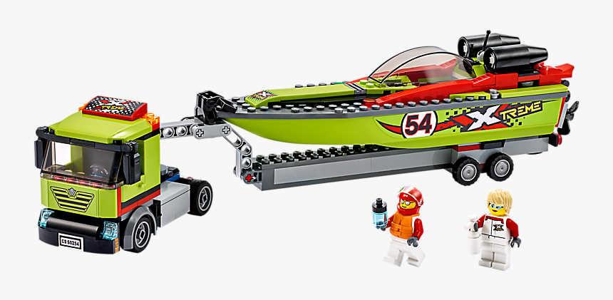 Lego Race Boat Transporter, HD Png Download, Free Download
