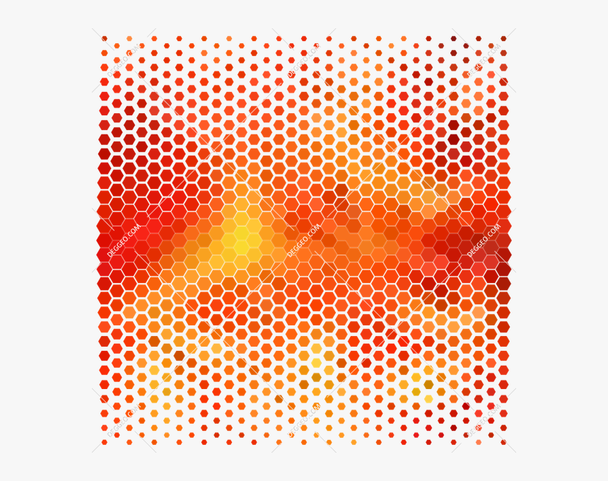 Halftone Dotted Hexa Degrade Neon Pink Pizazz - Dotted Background Transparent, HD Png Download, Free Download