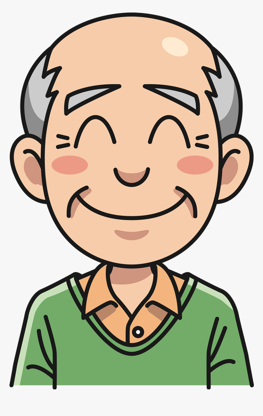 Grandma And Grandpa Cartoon, HD Png Download - kindpng