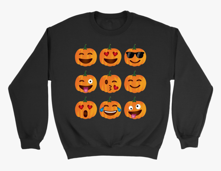Funny Cute Halloween Pumpkin Emoji Shirt Matching Family - Football Mom Hit Something, HD Png Download, Free Download