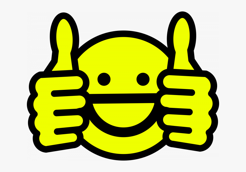 Thumbs Up Emoji Black And White, HD Png Download, Free Download