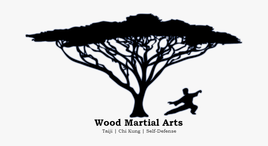 Wood Martial Arts - African Tree Silhouette Png, Transparent Png, Free Download