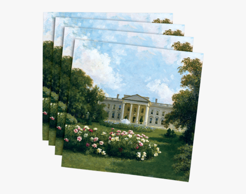 White House 1914 Cocktail Napkins - Rose, HD Png Download, Free Download