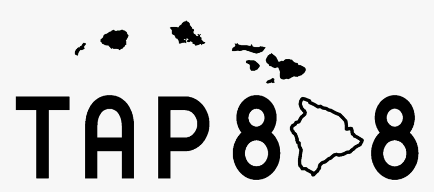 Tap808 Black Trans Bkgd, HD Png Download, Free Download