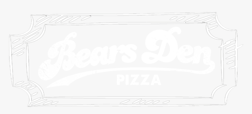 Bears Den Pizza - Calligraphy, HD Png Download, Free Download