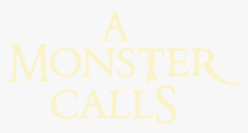 Monster Calls Png, Transparent Png, Free Download