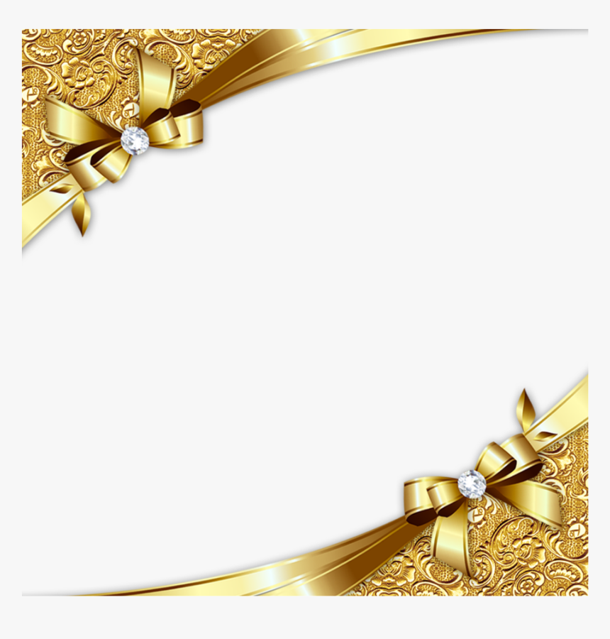 Hd Gold Borders Png, Transparent Png, Free Download