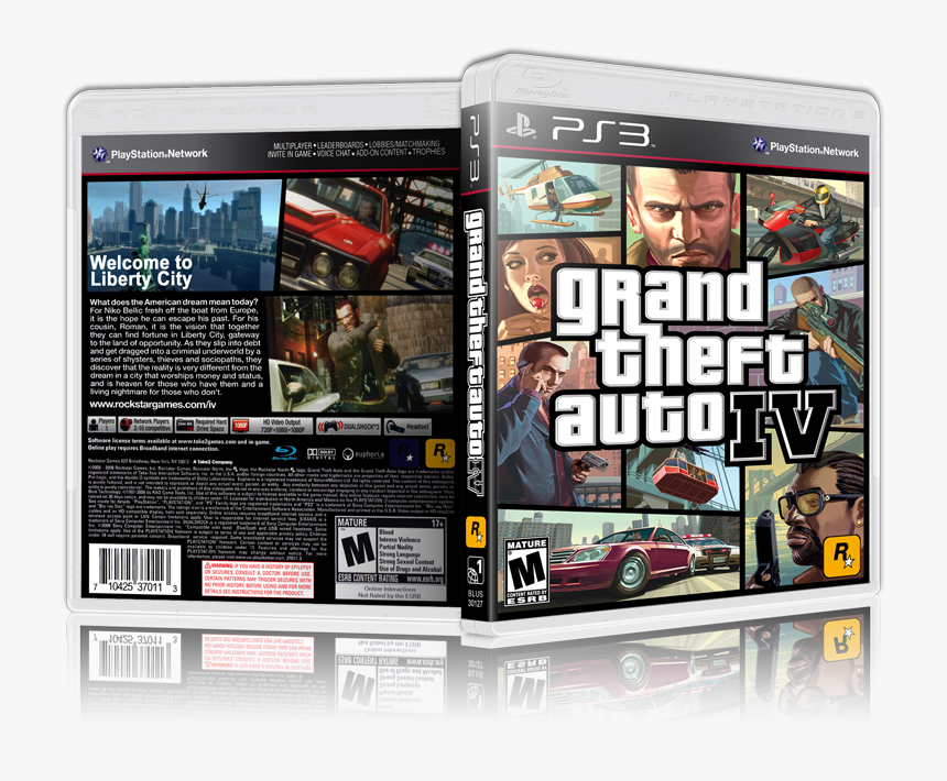 Xbox 360 Game Gta, HD Png Download, Free Download