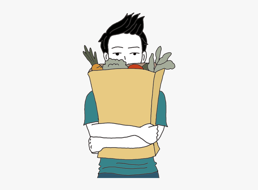 Bag Filled With Veg Dream - Illustration, HD Png Download, Free Download