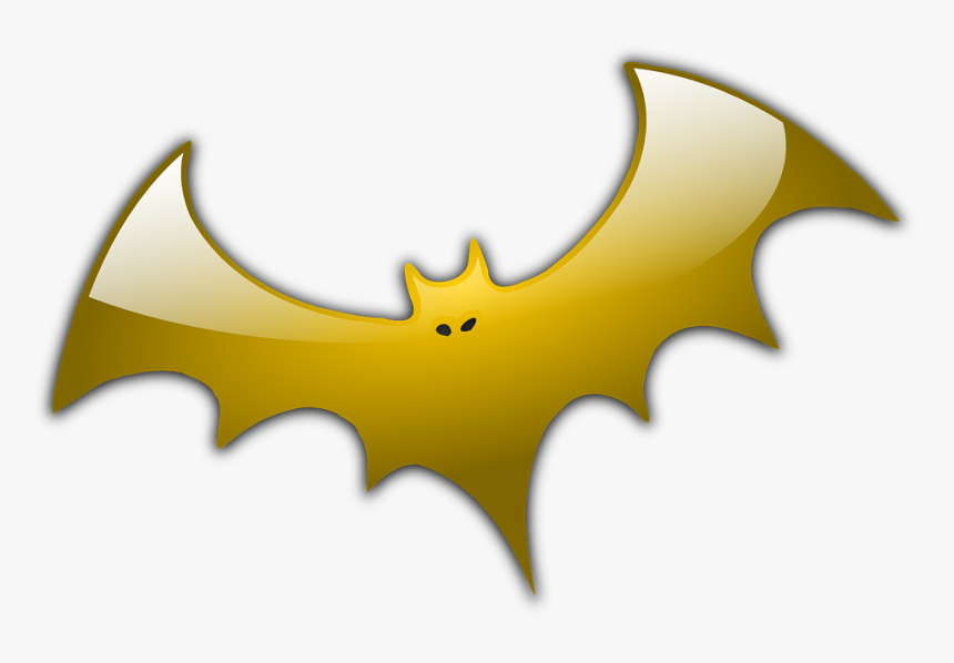 Halloween Bat Orange, HD Png Download, Free Download