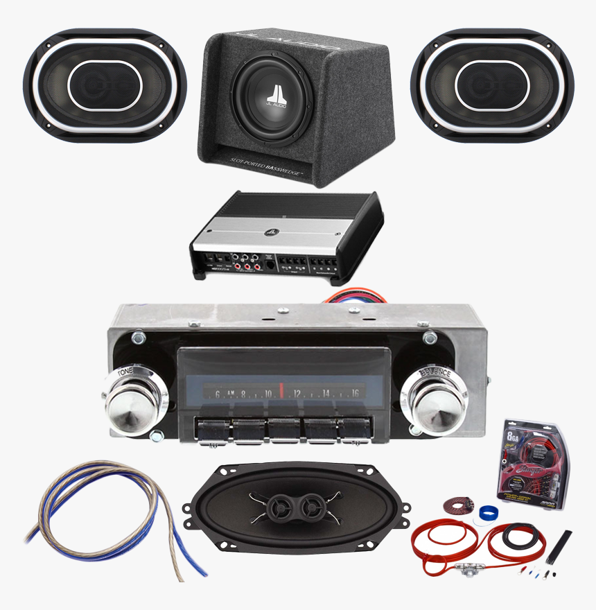 1968 Pontiac Gto Radio Oe Replica With Bluetooth Jl - 1968 Chevelle Stereo Kit, HD Png Download, Free Download