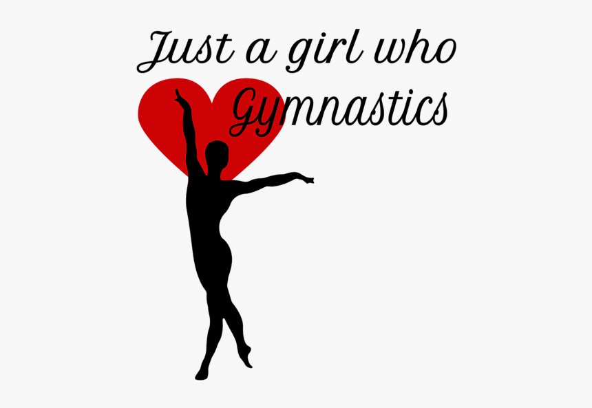 Gymnastic Girl Drawings, HD Png Download, Free Download