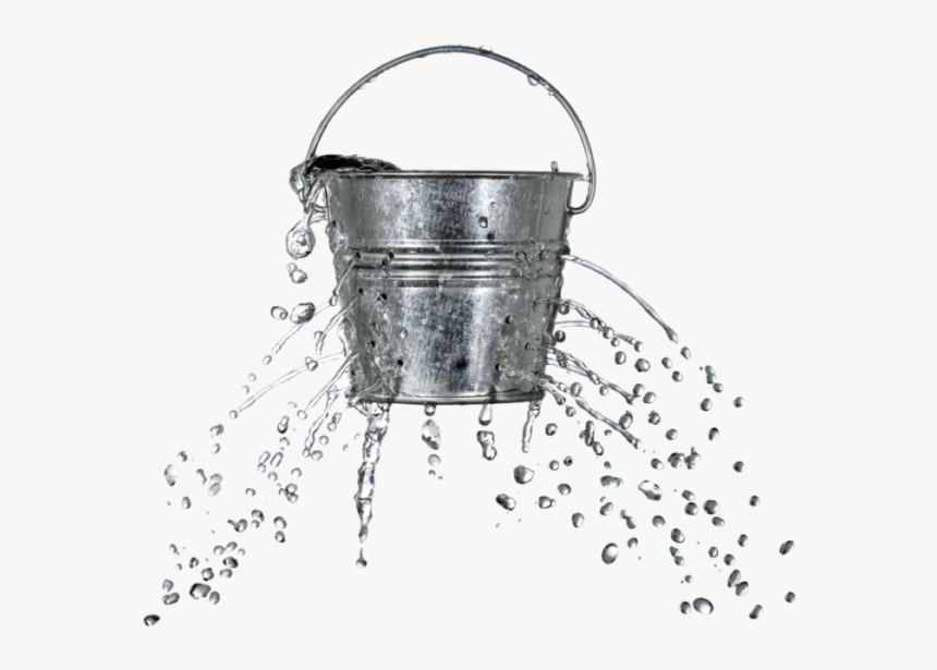 Leaking Bucket No Background, HD Png Download, Free Download