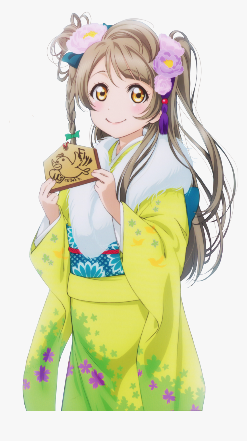 Kotori Minami Kimono Cảd, HD Png Download, Free Download