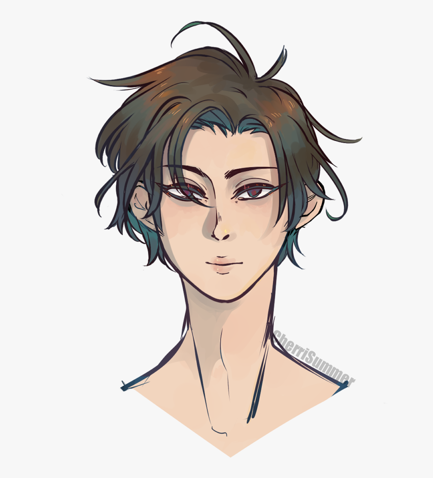 Hanzo’s Hair Was Muchhh Easier Than Chojiros - Cartoon, HD Png Download, Free Download