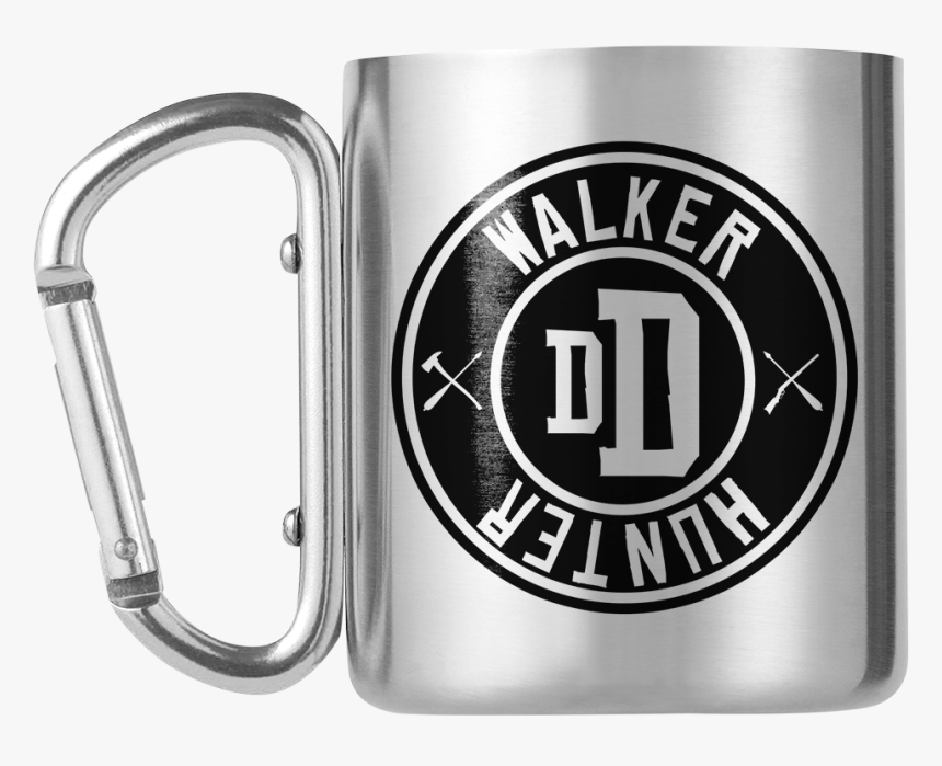 The Walking Dead Walker Hunter Carabiner Mug - Billie Eilish Stickman Sign, HD Png Download, Free Download