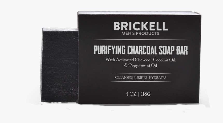 Brickell Men"s Charcoal Soap Bar"
 Data Zoomed "
 Data - Cosmetics, HD Png Download, Free Download