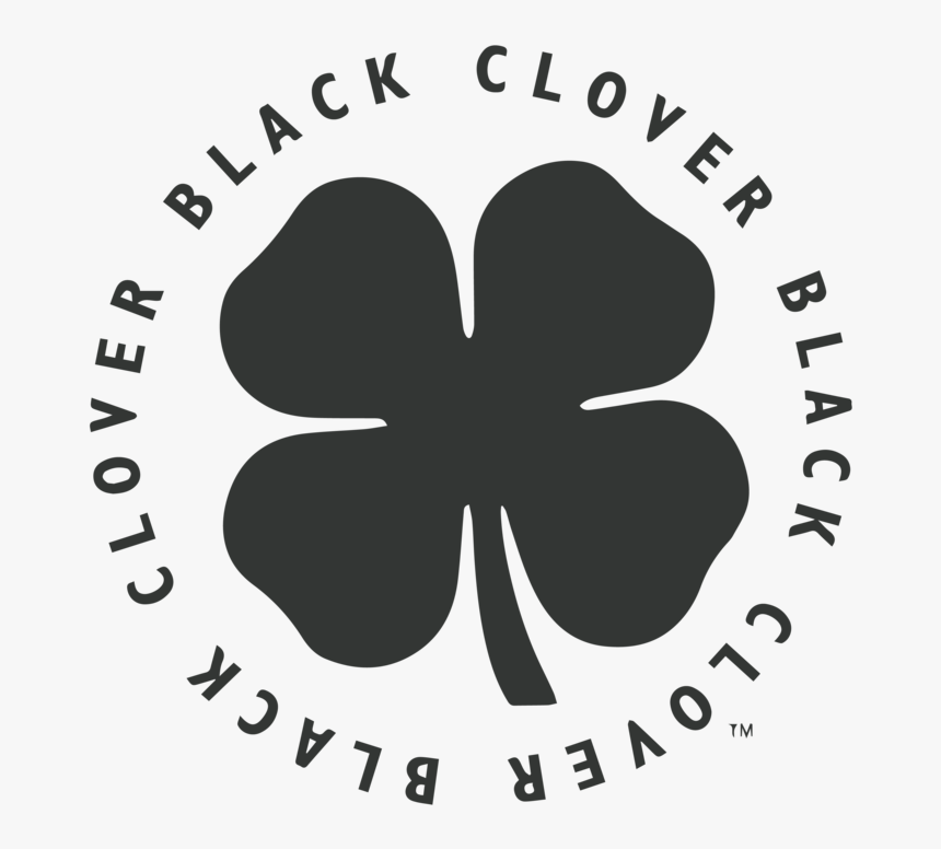 White And Black Clover , Png Download, Transparent Png, Free Download