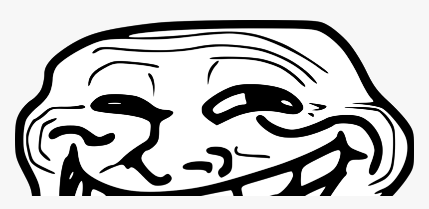 Rage Comics Troll Face , Png Download - Troll Face Png Small, Transparent Png, Free Download