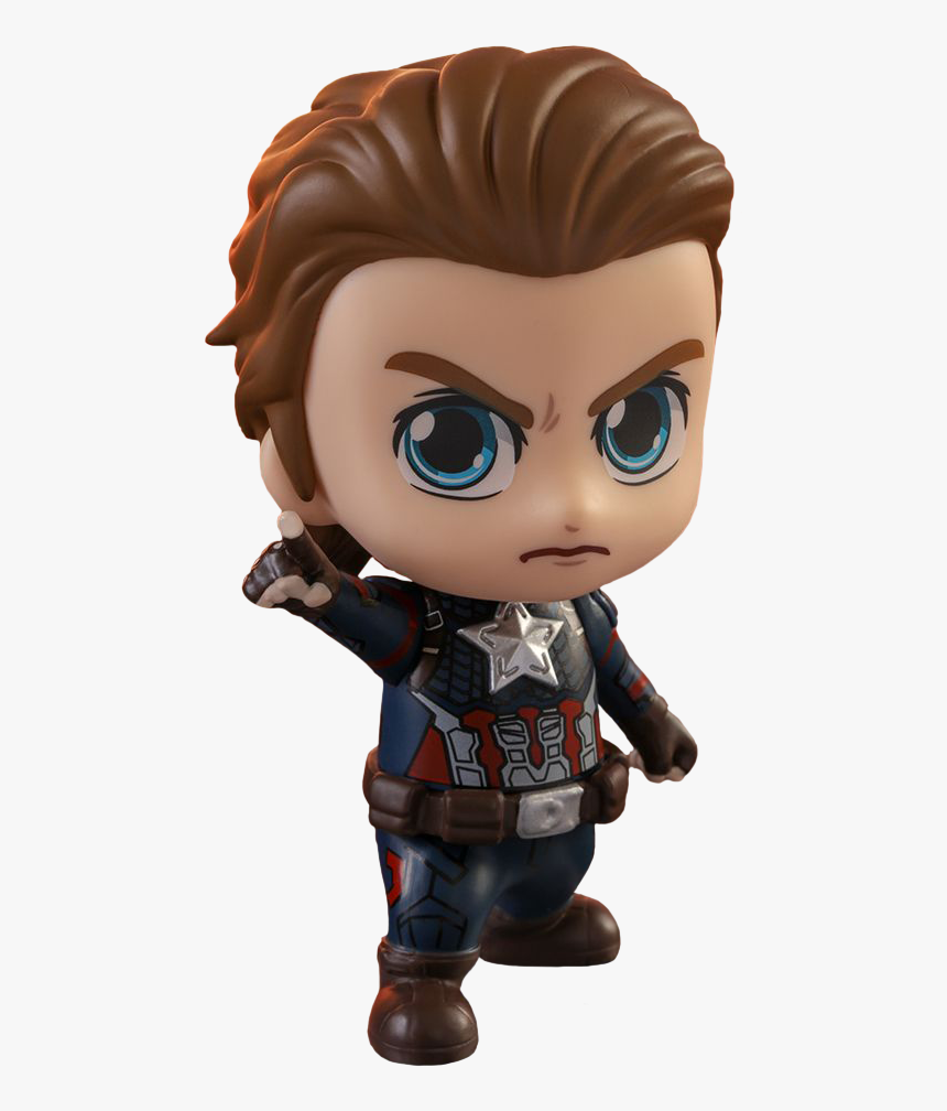 Avengers Endgame Cosbaby Captain America, HD Png Download, Free Download