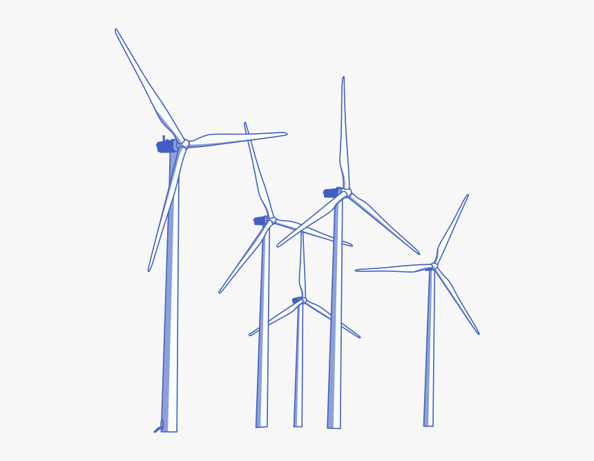 Wind Turbines Image - Wind Turbine Clipart, HD Png Download, Free Download