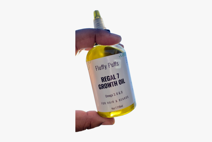 Regal 7 Growth Oil - Glass Bottle, HD Png Download, Free Download