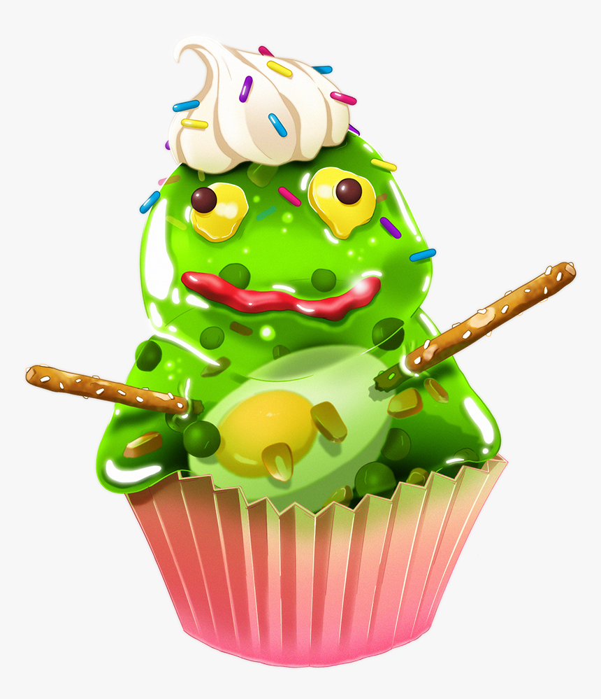 Jellocake - Cupcake, HD Png Download, Free Download