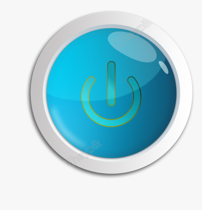 Vector Psd Button - Circle, HD Png Download, Free Download