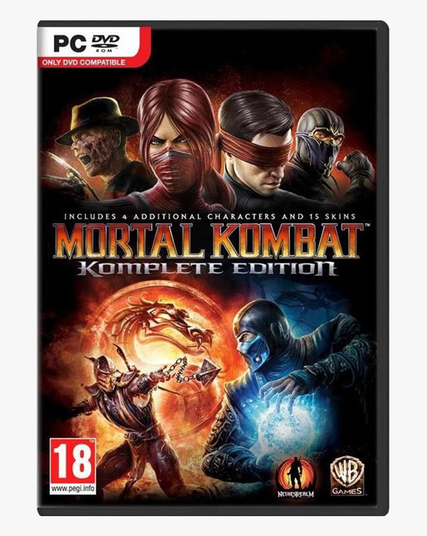 Mortal Kombat 9 Pc Dvd, HD Png Download, Free Download