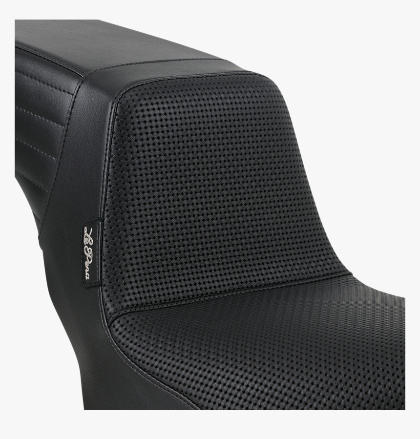 Le Pera Vinyl Black Basketweave Kickflip Seat For 18-19 - Office Chair, HD Png Download, Free Download