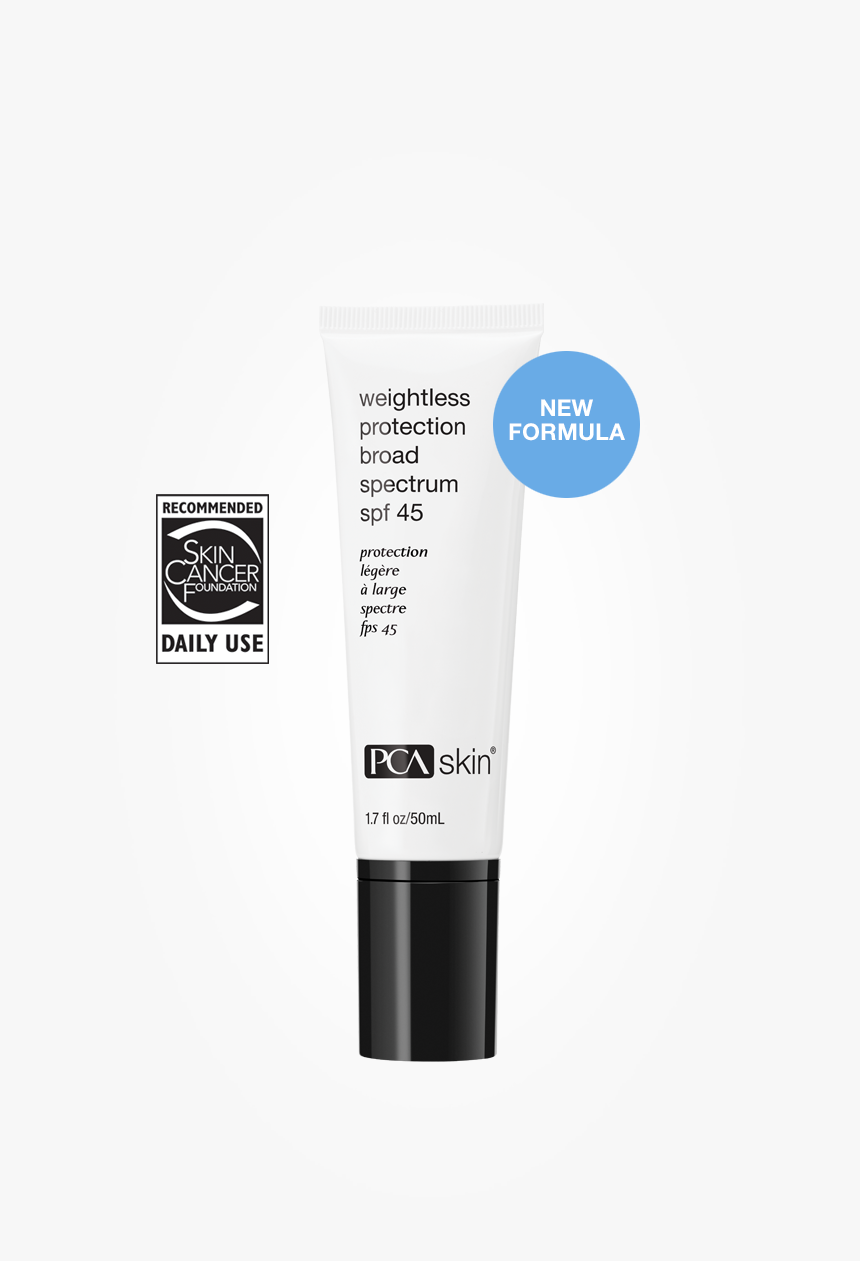 Weightless Protection Broad Spectrum Spf - Pca Skin, HD Png Download, Free Download