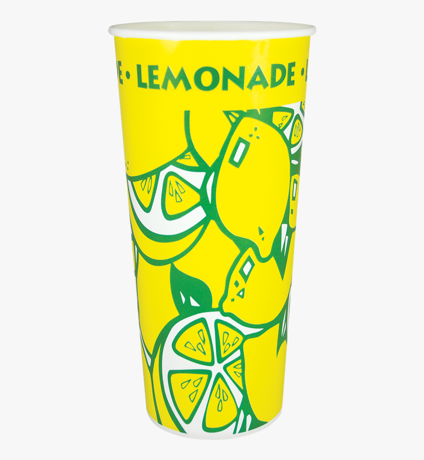24 Oz Printed Paper Lemonade Cup 1000 Qty Per Case - Plastic Lemonade Cup Png, Transparent Png, Free Download