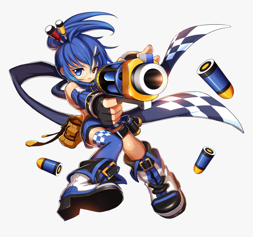 Grand Chase Wiki - Grand Chase Mari Gunslinger, HD Png Download, Free Download