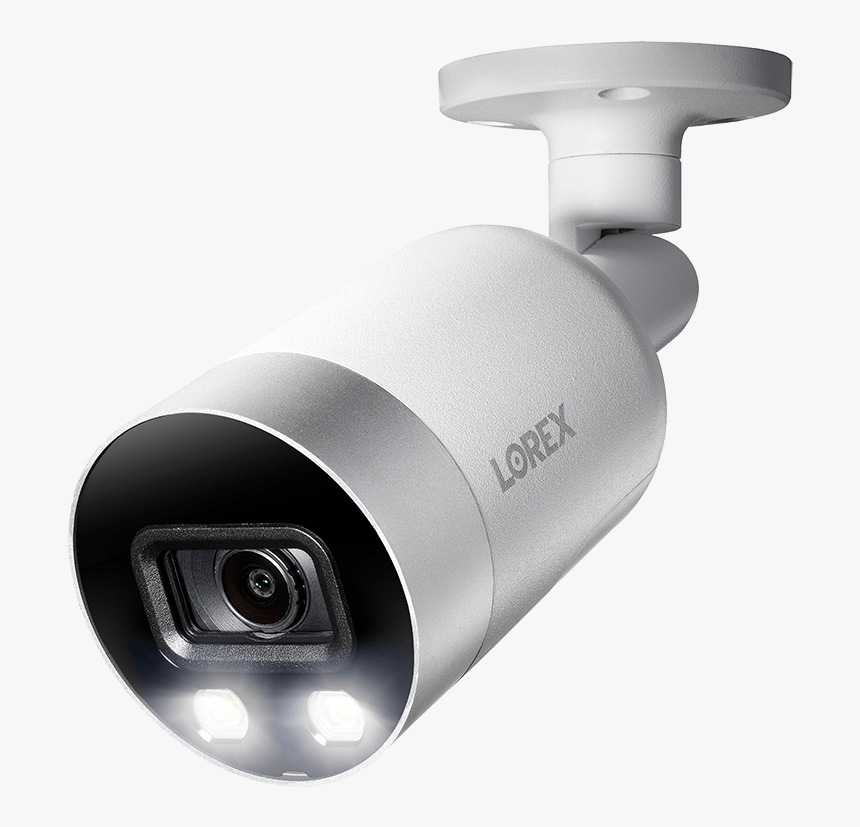 4k Ultra Hd Smart Deterrence Ip Camera - Lorex Smart Deterrence Camera, HD Png Download, Free Download